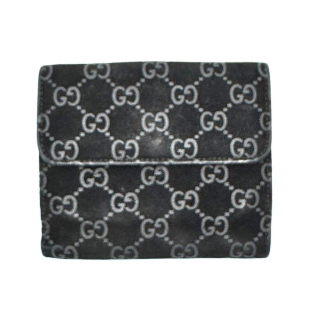Gucci Black and Gray Wallet